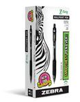 Zebra Pen 22210 Z-Grip Retractable Ballpoint - Black (box of 12)