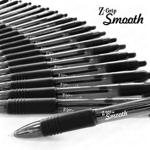 Zebra Z-Grip Smooth - Retractable Ballpoint Pen - Economy Pack of 20 - Black