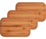 Zeller Bamboo Chopping Board Set 3 pcs