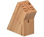 Zeller Knife Block Bamboo (empty) (25319)