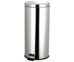 Zeller Pedal Bin (30 L) silver