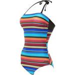 Zoggs Women's Mexicali Strapless - 38″ Stripe | One Piece Swimsuits