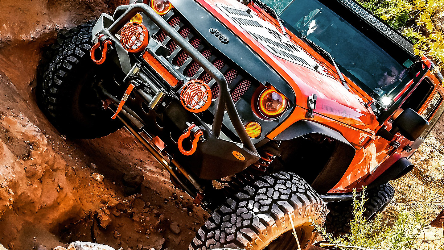 Schaltkasten-Verkleidung , Rot, Jeep Wrangler JK XOTK016 - X-Offroad