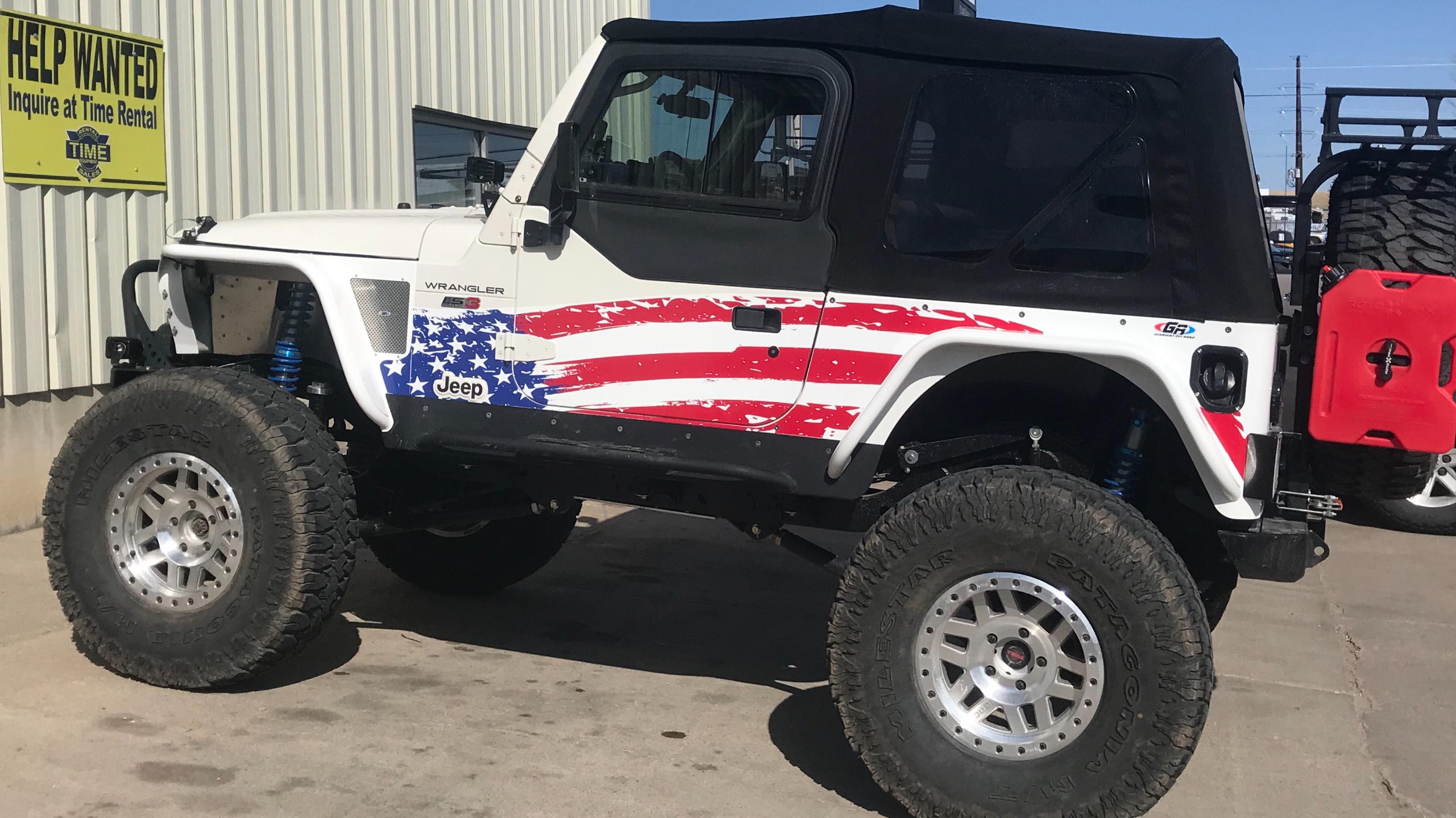 2001 Jeep Wrangler TJ - Patriotic LS swap | REVKIT