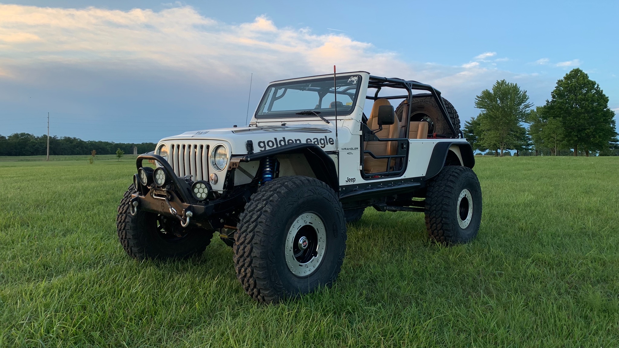 1998 Jeep Wrangler TJ - The Golden Eagle TJ-6 | REVKIT