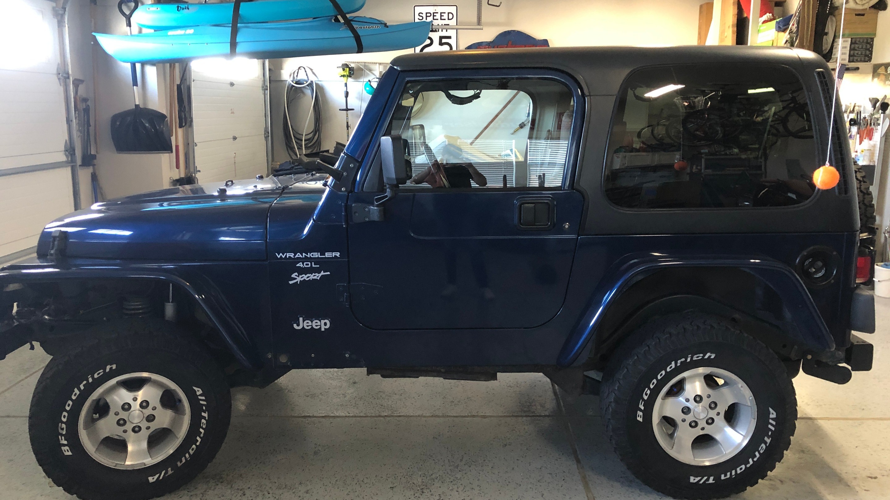 2001 Jeep Wrangler TJ - John's Blue Jeep | REVKIT