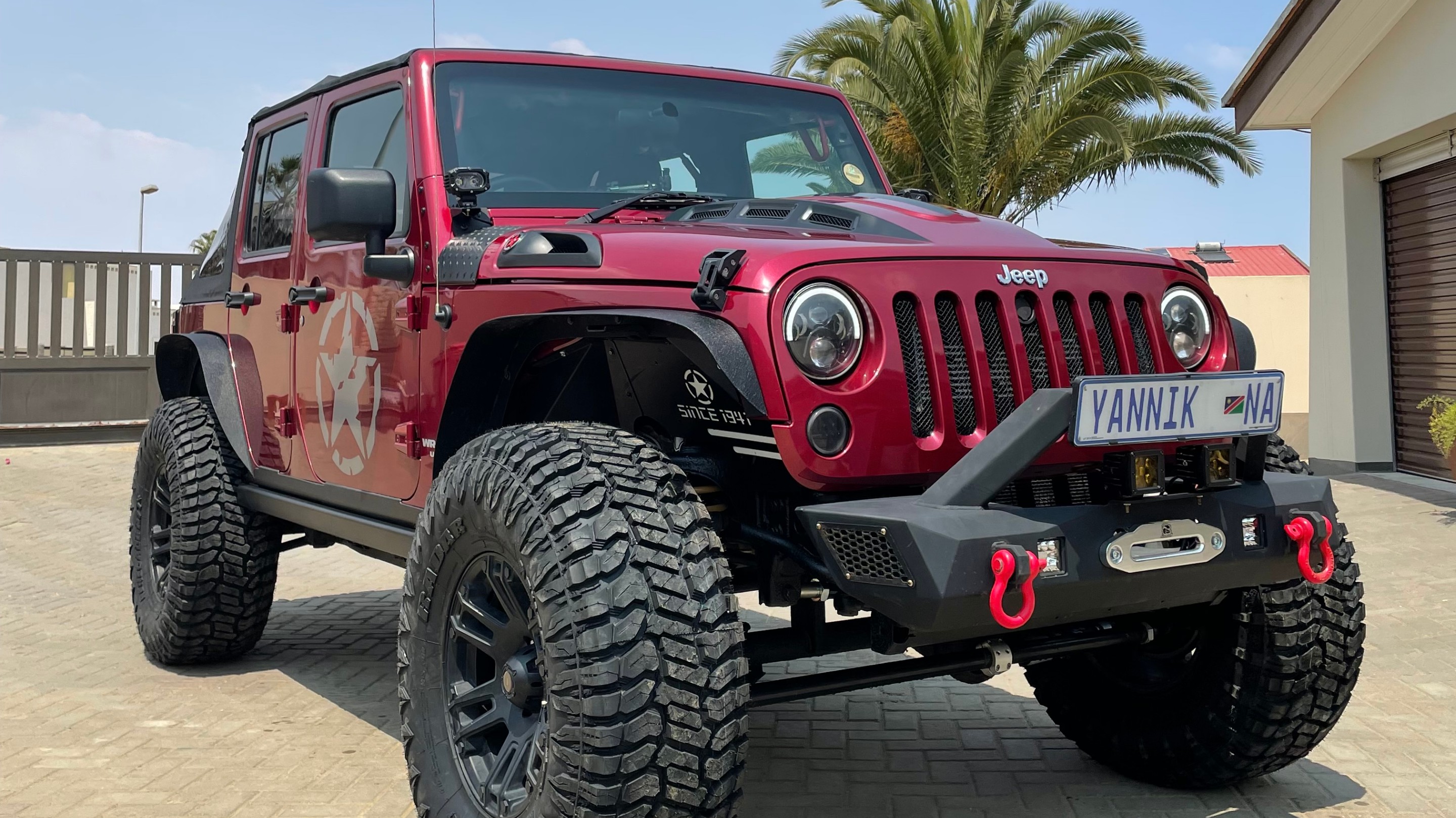 2012 Jeep Wrangler JKU - Red Yeti JKU