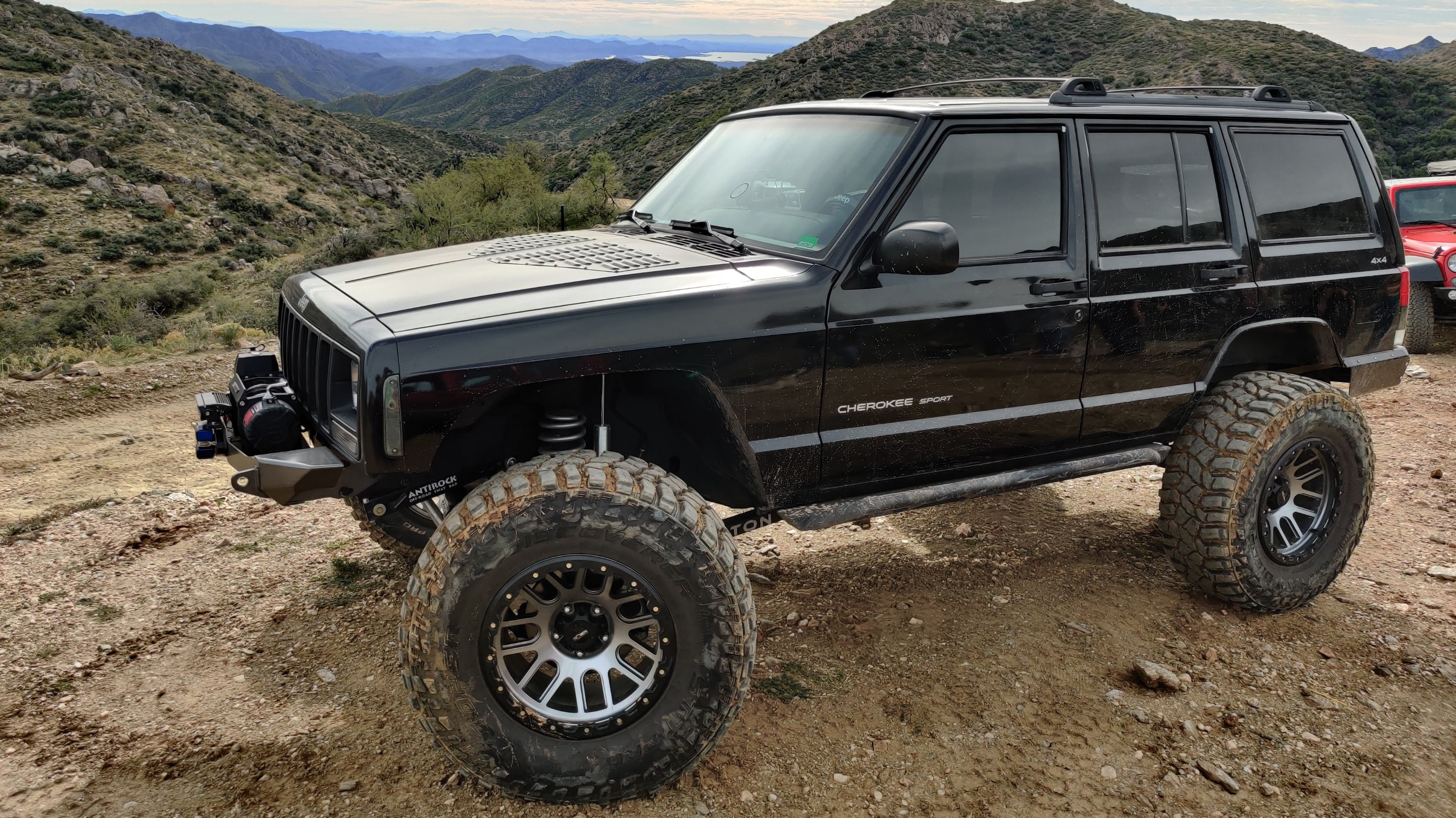 jeep xj rock crawler