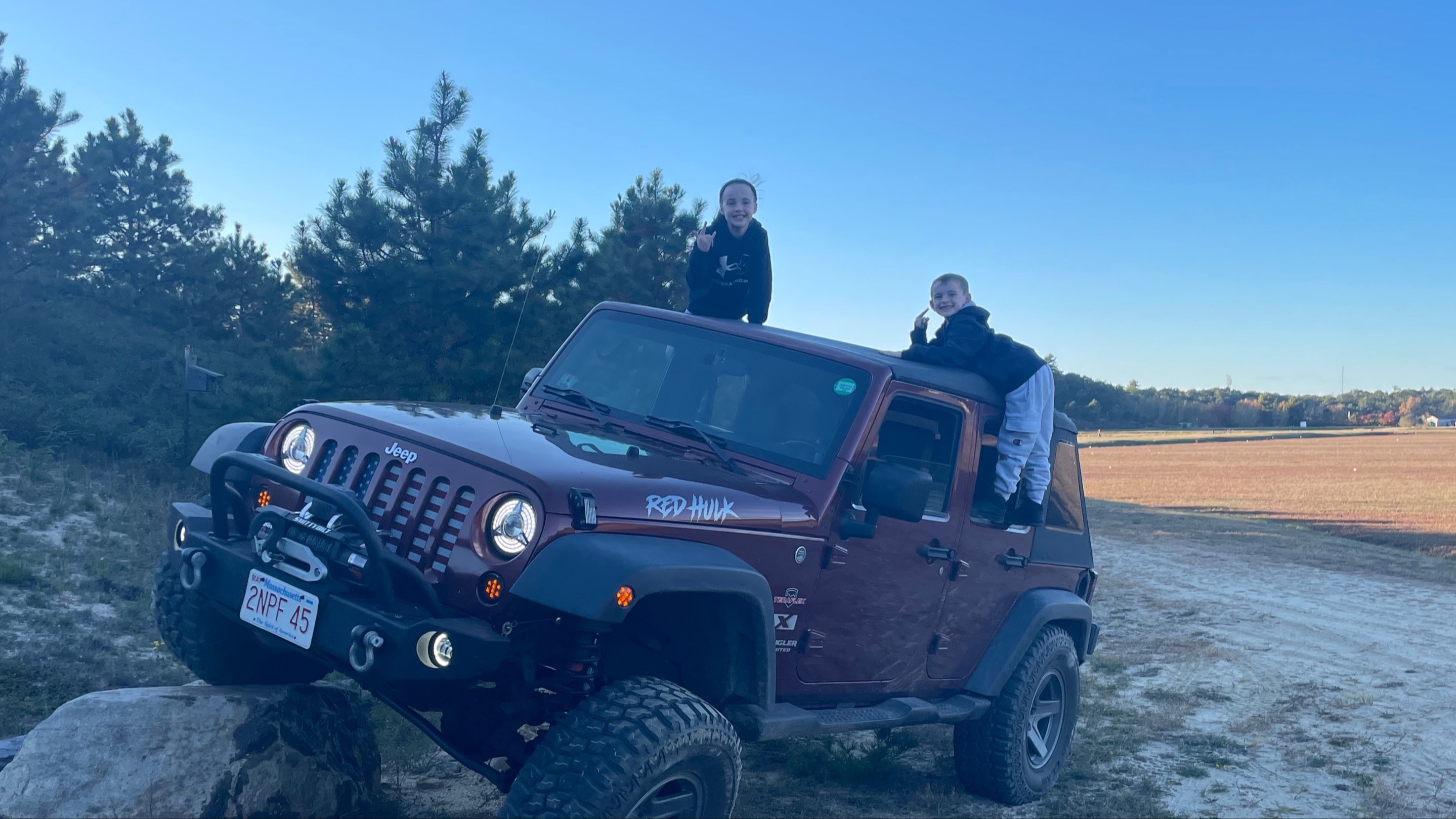 2007 Jeep Wrangler JKU - Red Hulk | REVKIT