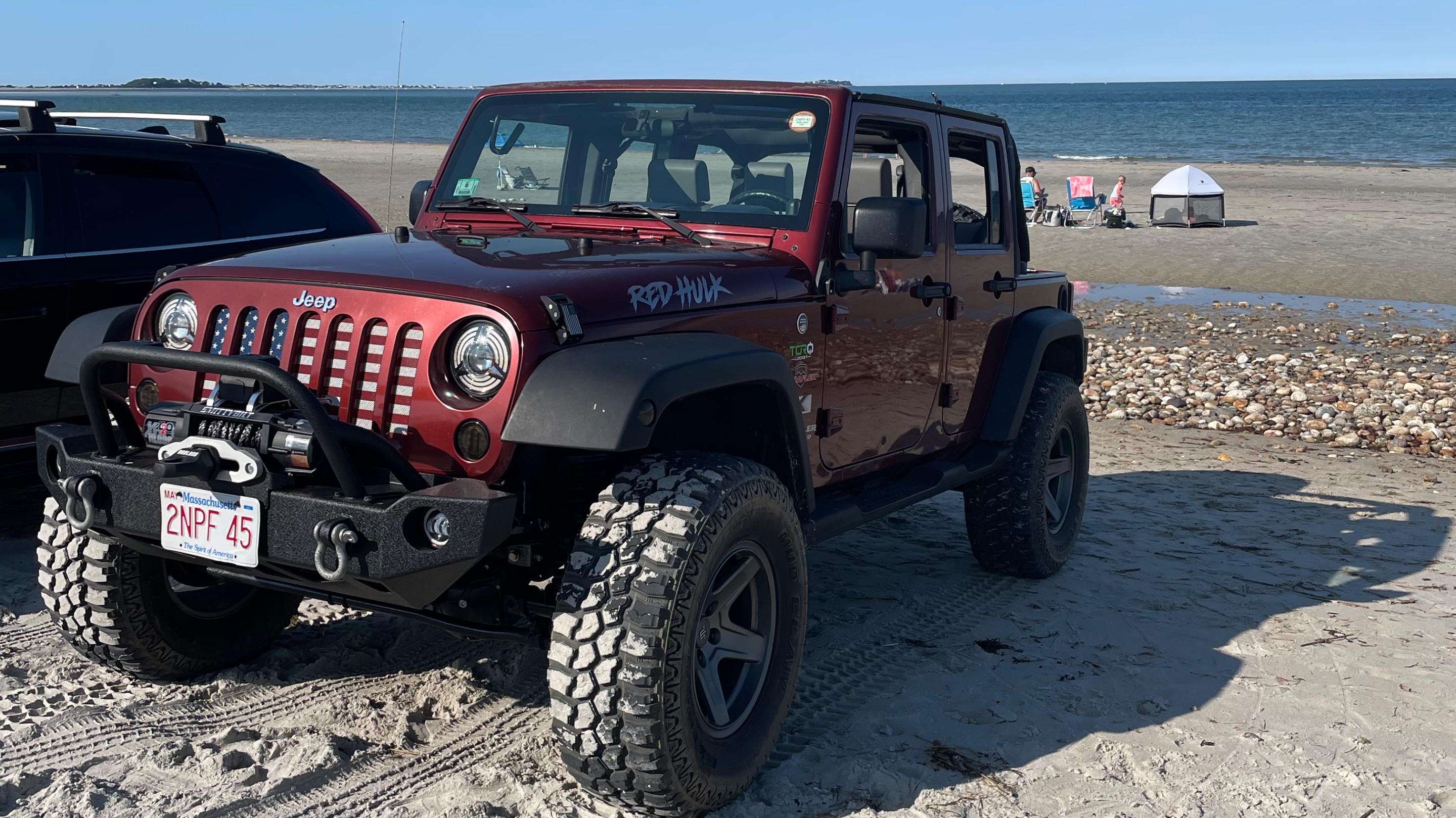 2007 Jeep Wrangler JKU - Red Hulk | REVKIT