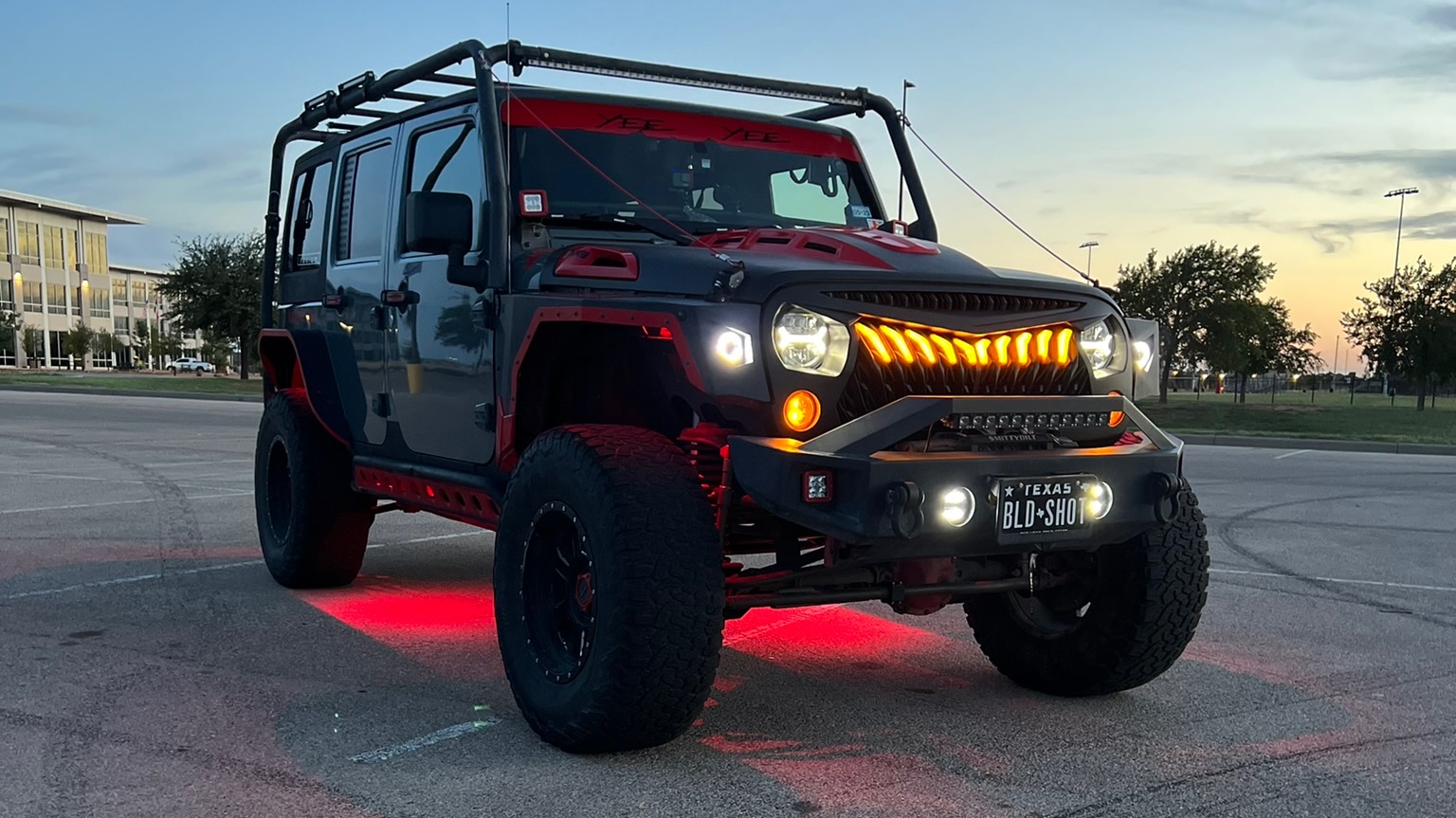 2014 Jeep Wrangler JKU - Bloodshot | REVKIT