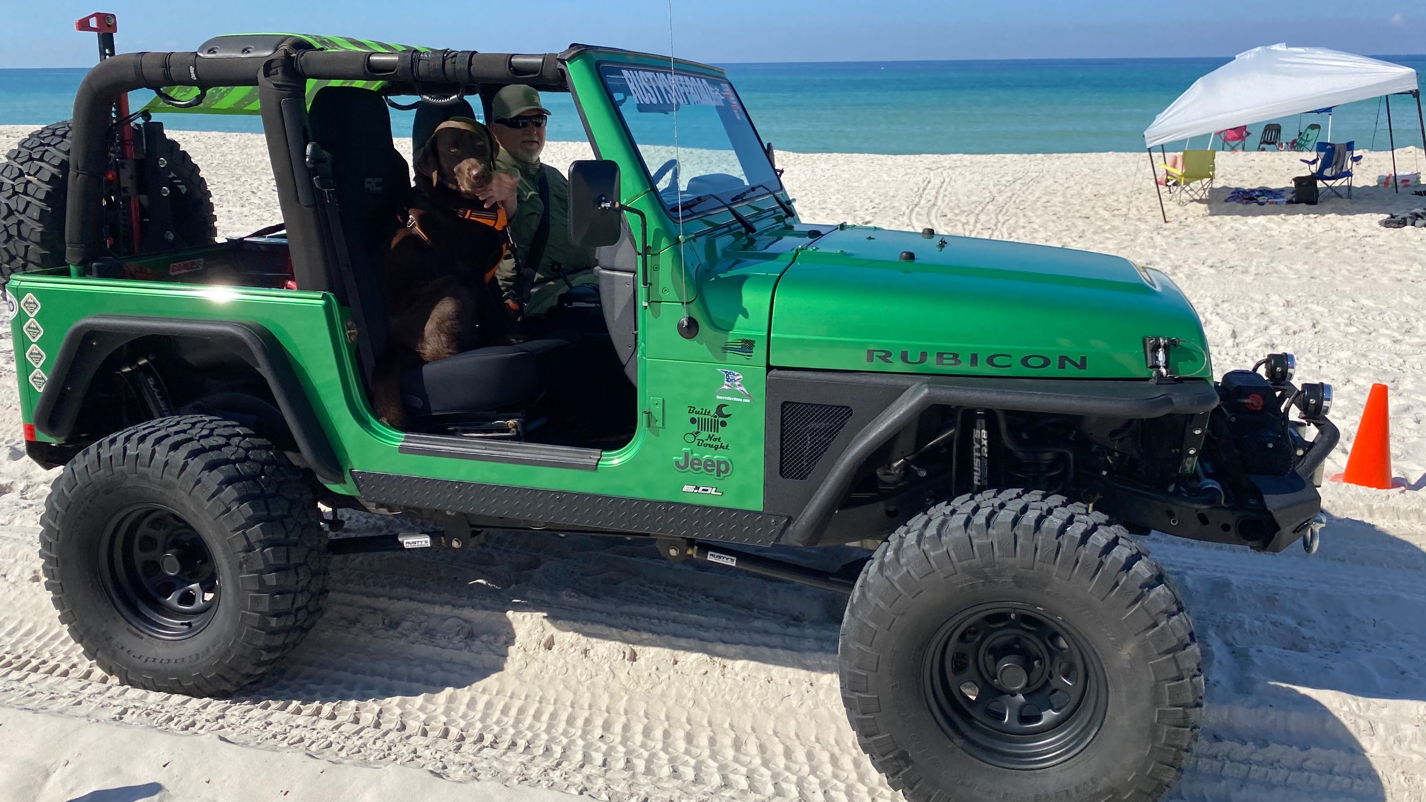 2005 Jeep Wrangler TJ - Electric Lime Green Metalic | REVKIT