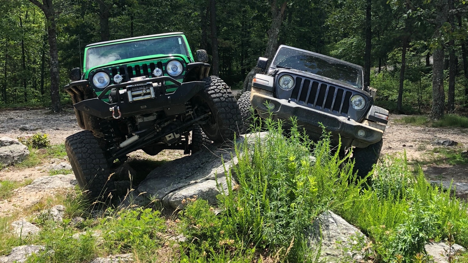 2005 Jeep Wrangler TJ - Electric Lime Green Metalic | REVKIT