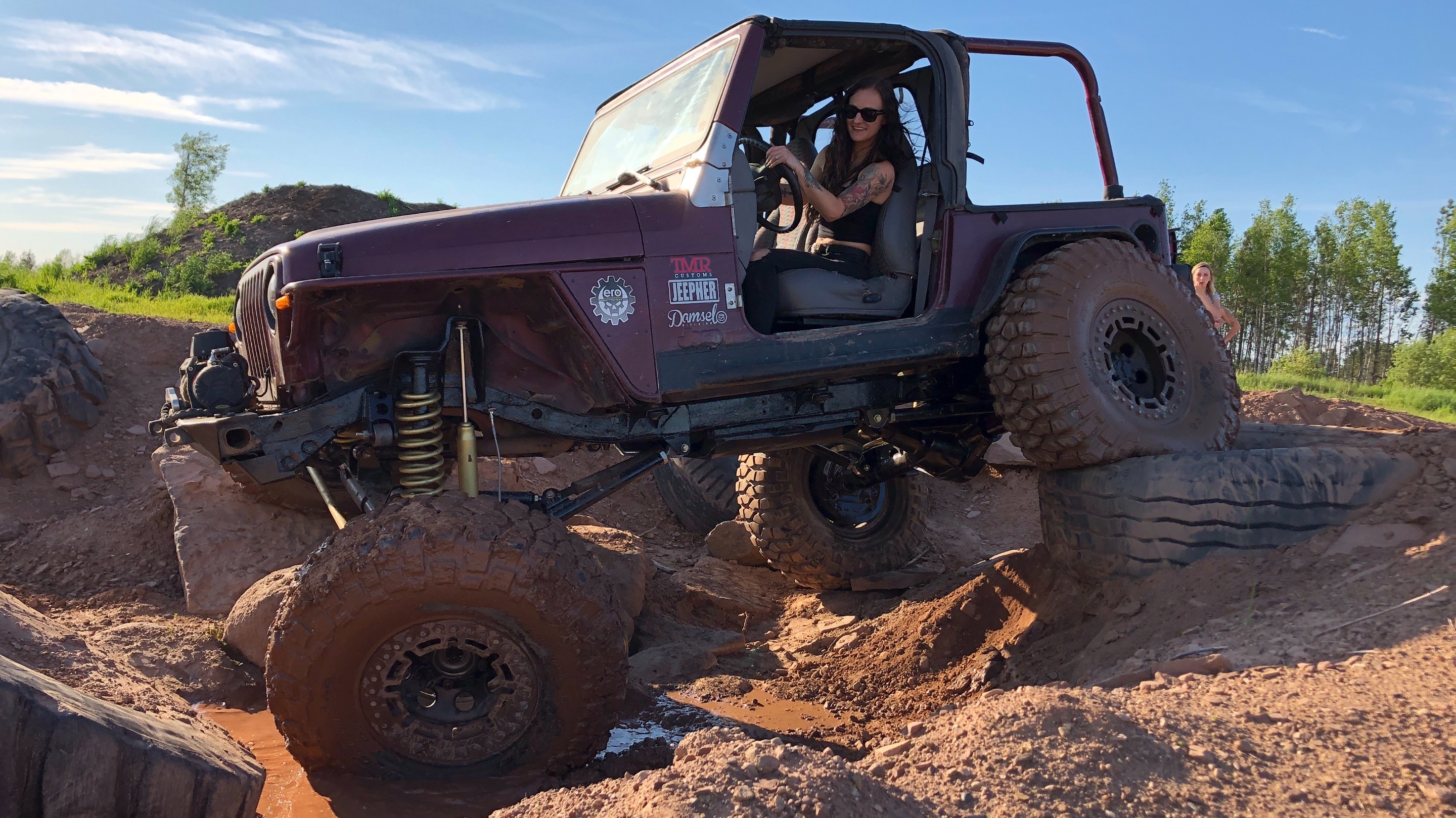 Desert Yeti custom-built 1997 Jeep Wrangler JK and trailer overlander  camper - video Dailymotion