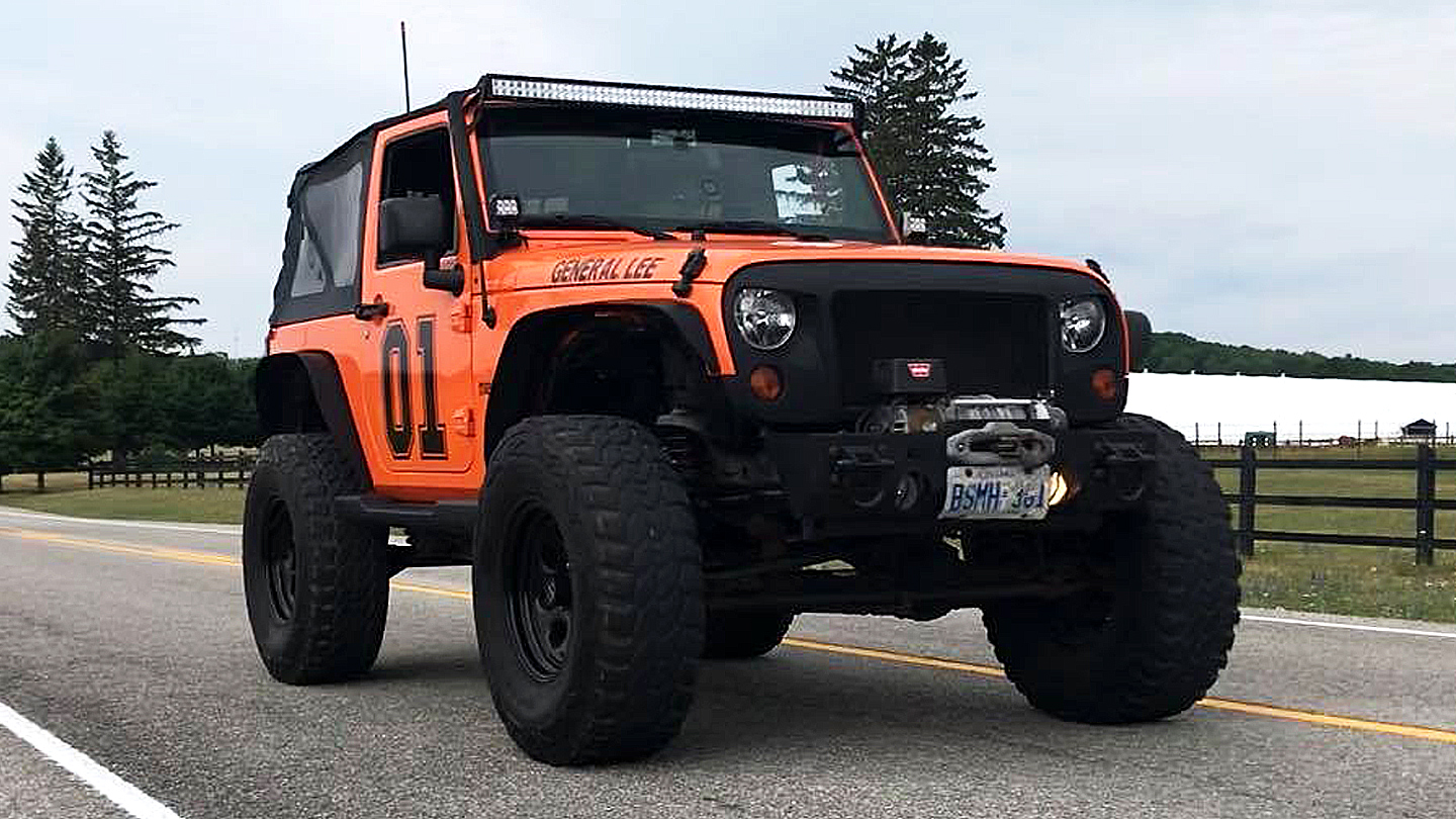 2013 Jeep Wrangler JK - General Lee JK | REVKIT