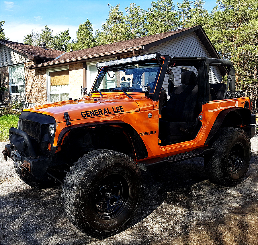 2013 Jeep Wrangler JK - General Lee JK | REVKIT