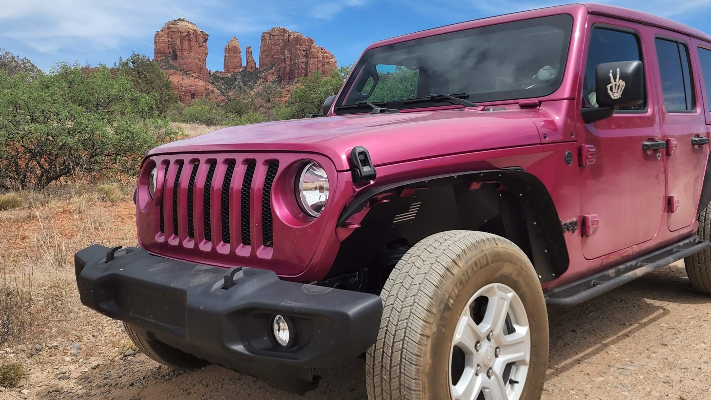 2022 Jeep Wrangler JLU - Rosie the Pink Jeep | REVKIT