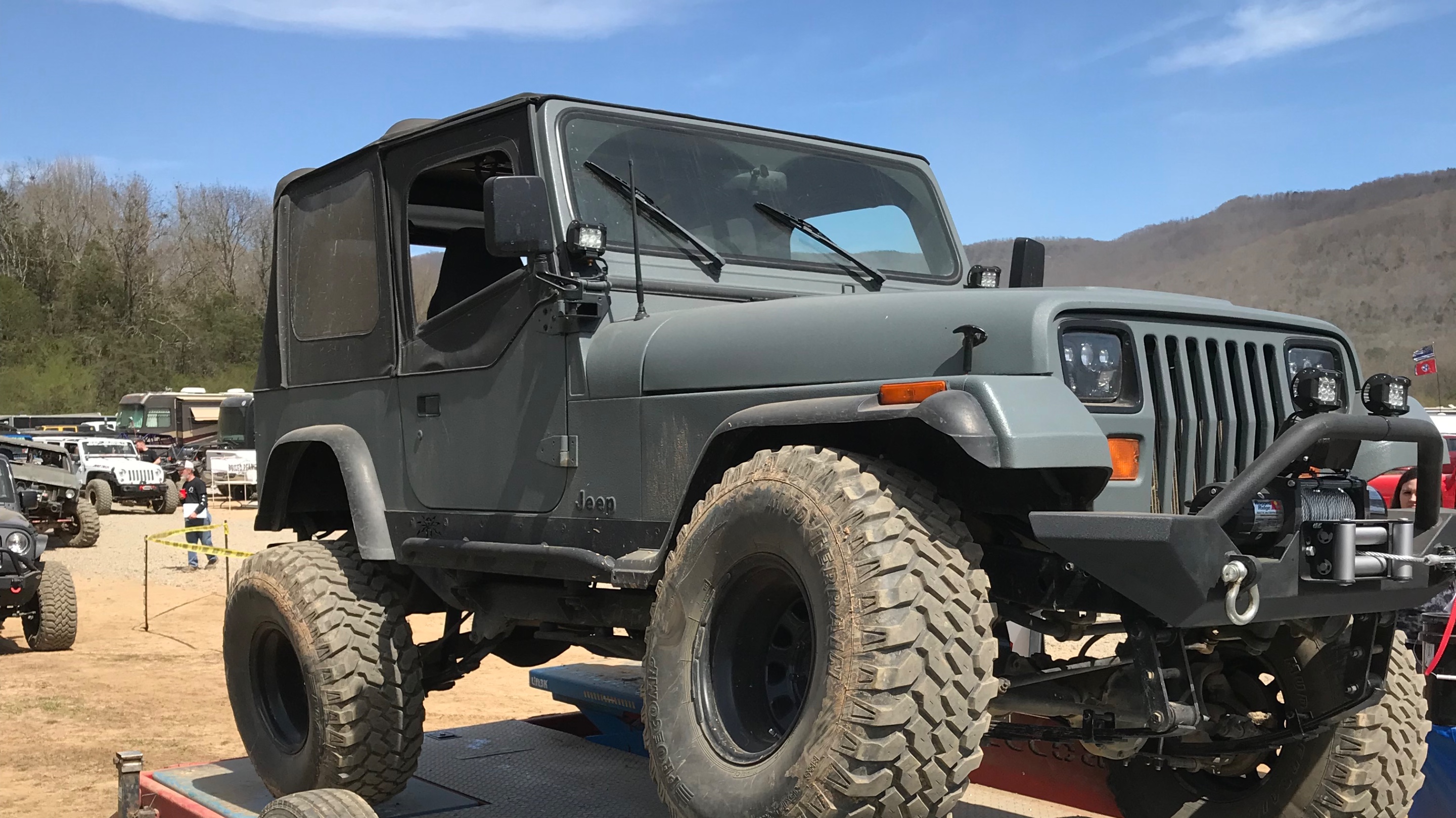 1993 Jeep Wrangler YJ - Anvil Grey | REVKIT