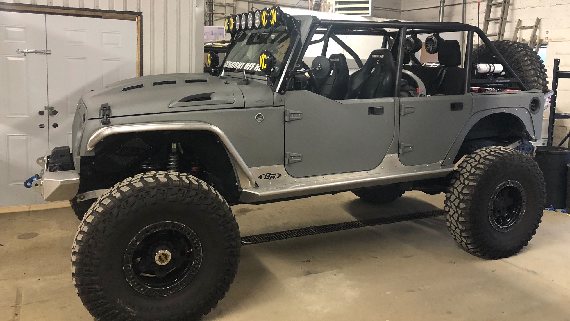 2016 Jeep Wrangler JKU - Grey JK | REVKIT