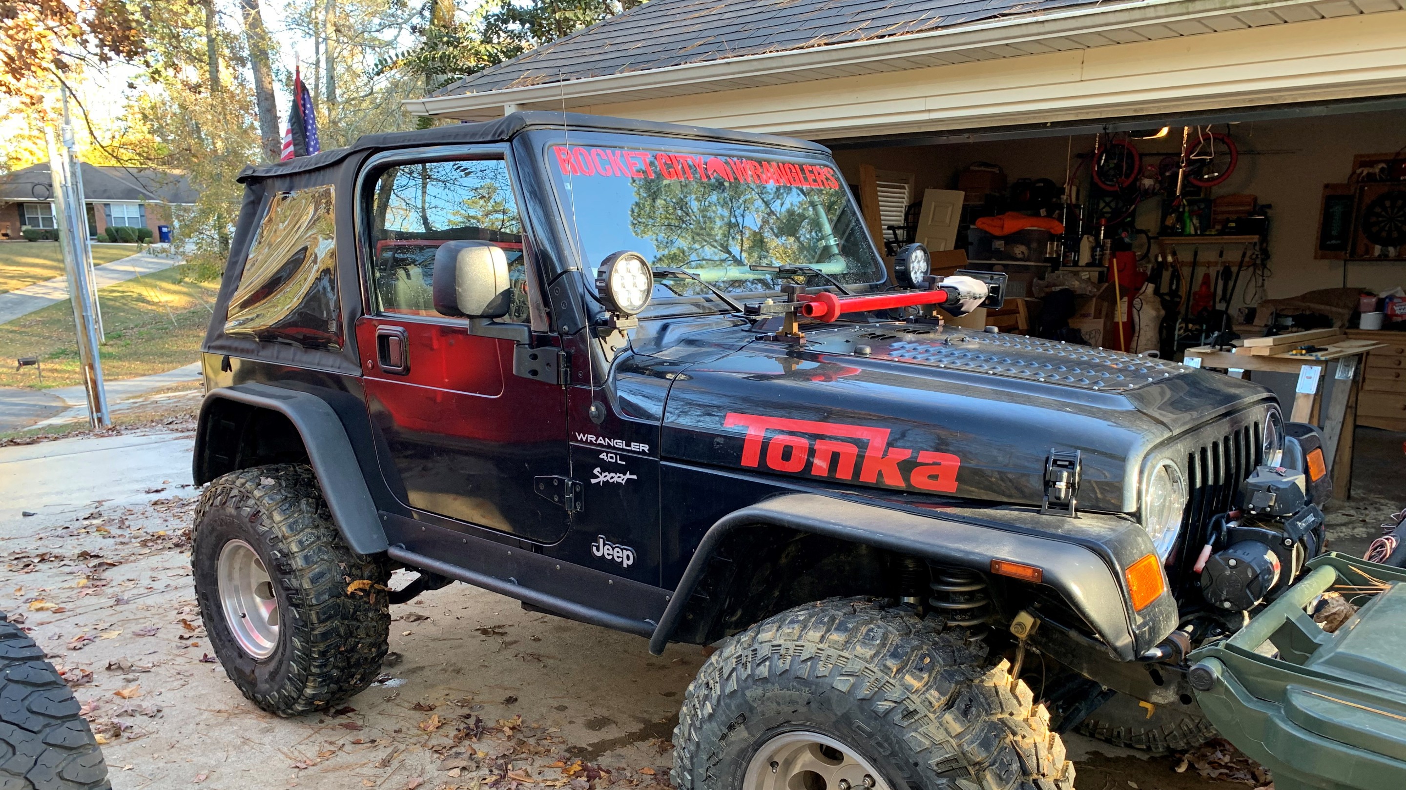 2000 Jeep Wrangler TJ - Tonka Toy TJ | REVKIT