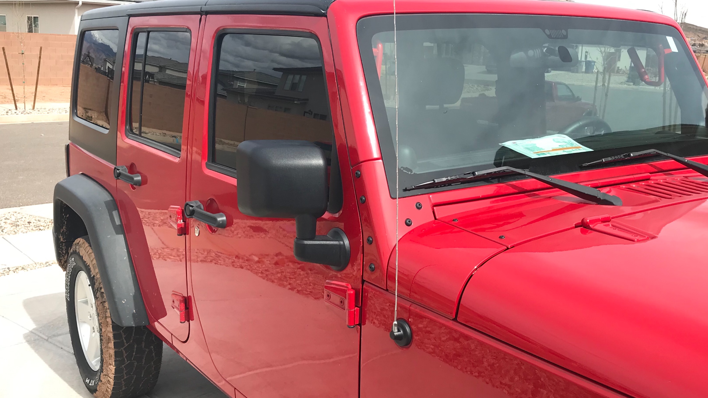 2012 Jeep Wrangler JKU - Red Yeti JKU