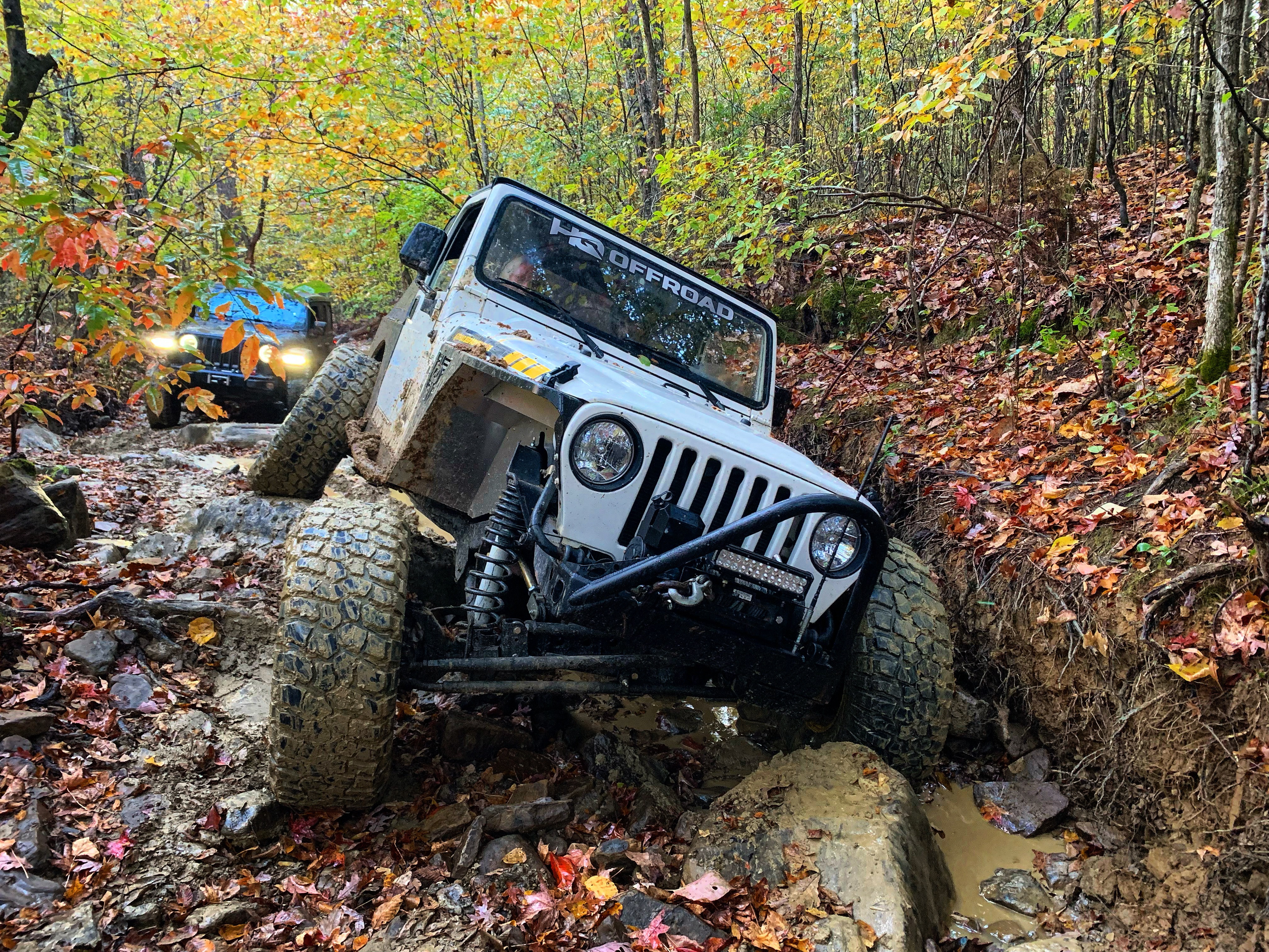 A 1997 Overlanding Jeep Wrangler TJ Named Yeti