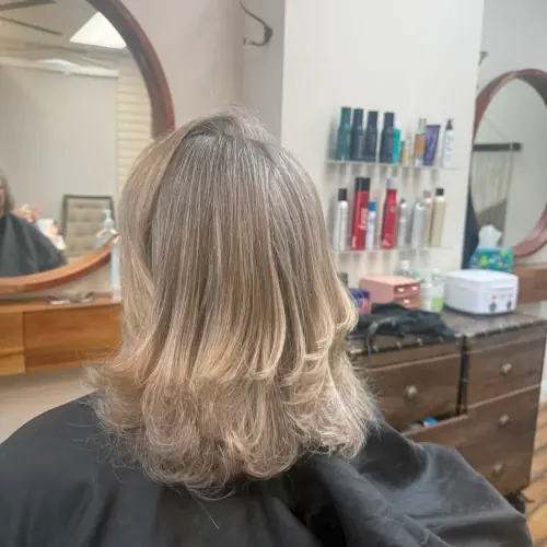 Textured Bob & Face Framing