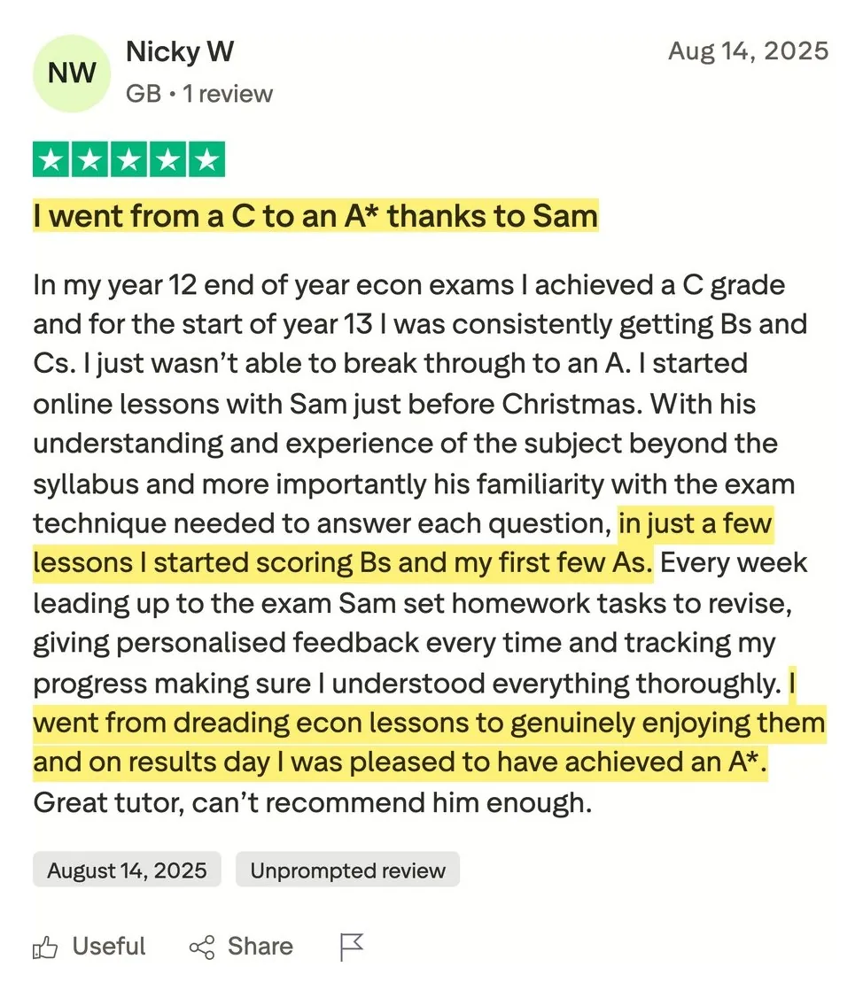 Five star review
