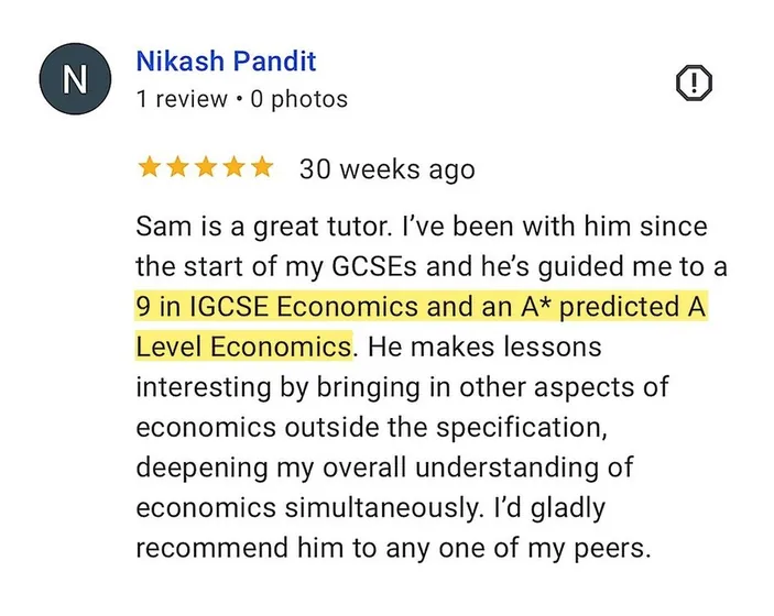Five star review