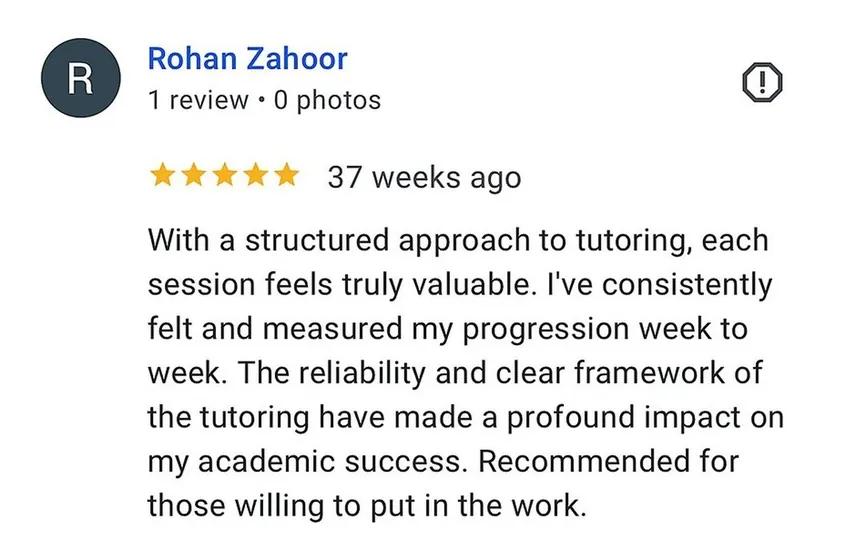 Five star review