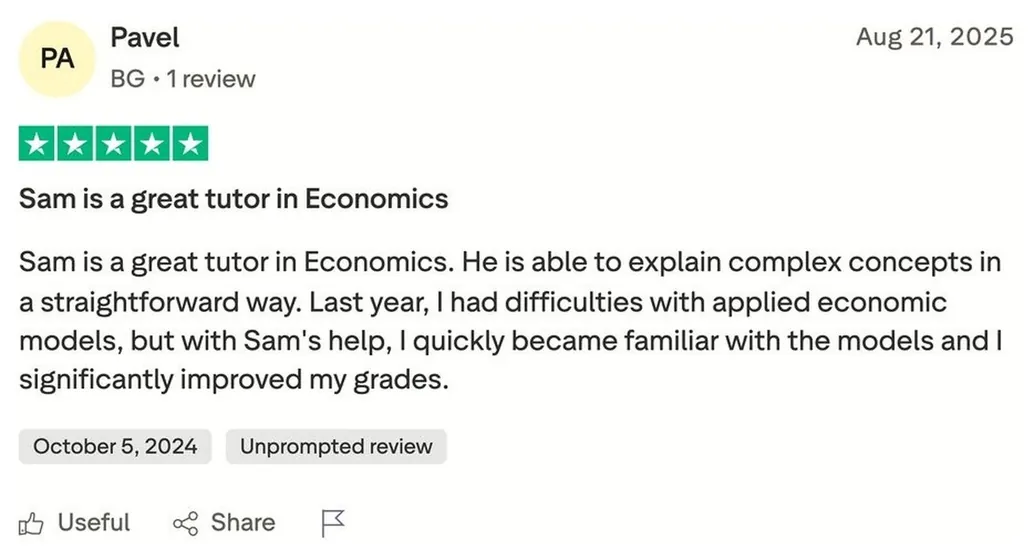 Five star review