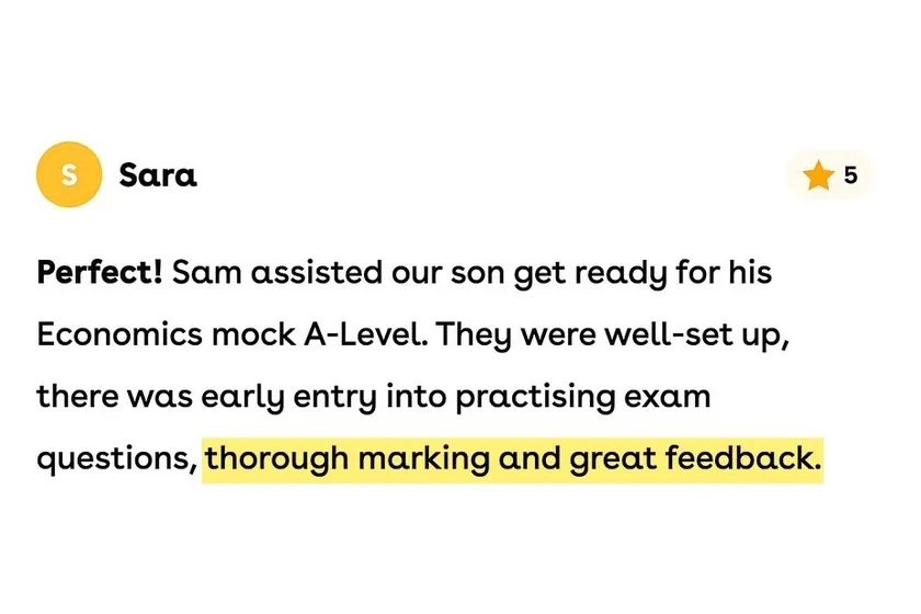 Five star review