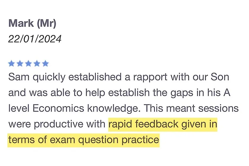 Five star review