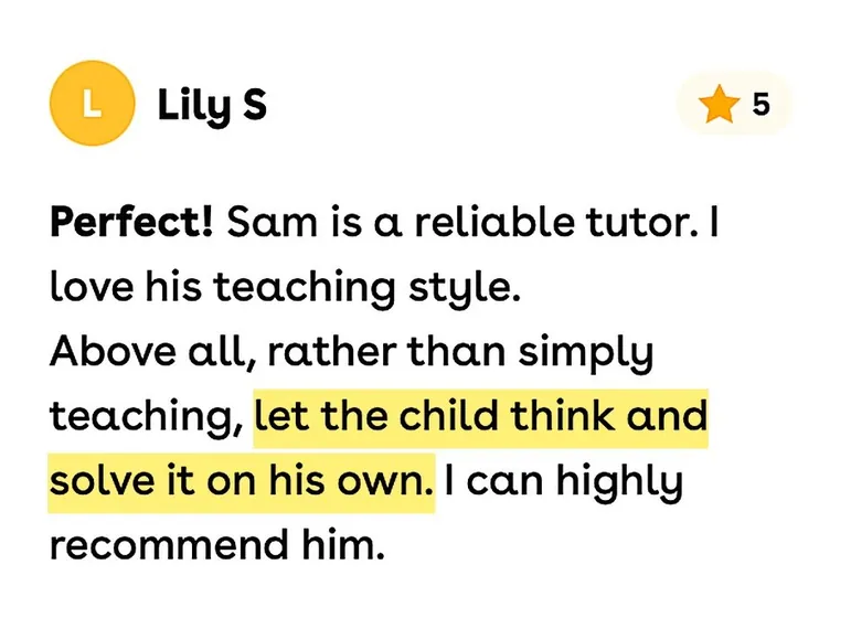 Five star review