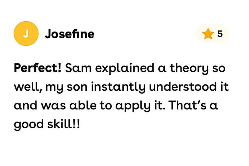 Five star review