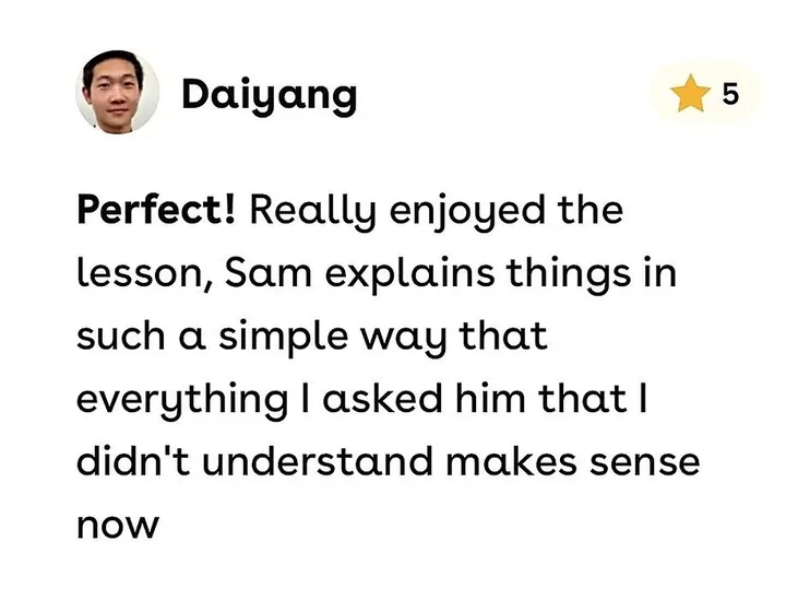 Five star review