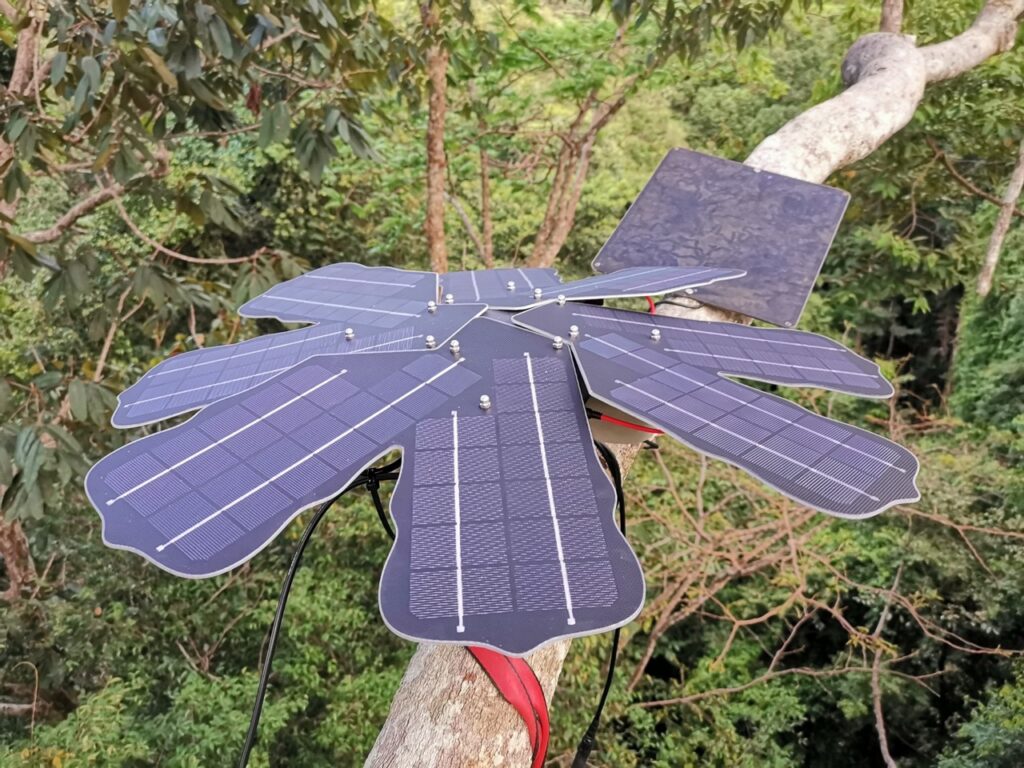 RFCx Guardian solar panels