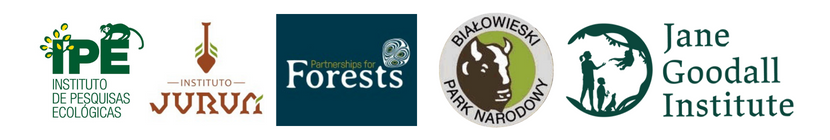 New RFCx partnerships from 2022: Jurúa Institute, IPÊ, Jane Goodall Institute, Partnerships4Forests, and Bialowieza National Park
