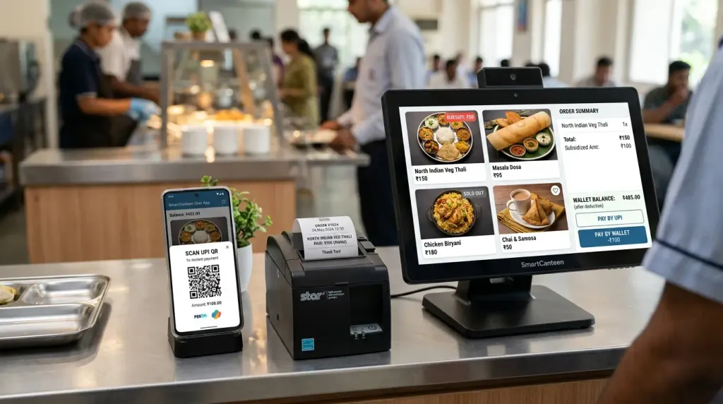 Canteen POS software for efficient food service management