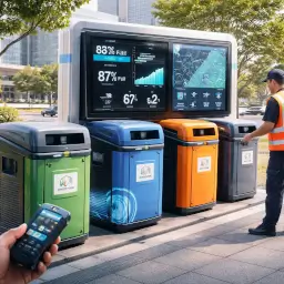 digital waste management analytics dashboard