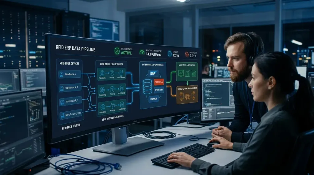 High-throughput database engine streaming tag events into SQL, Oracle, and Postgres