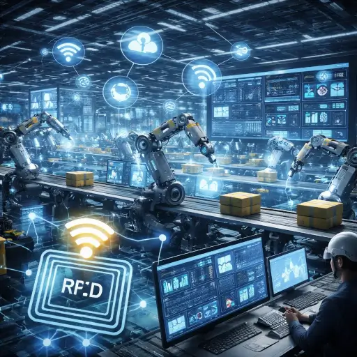 Integrating RFID with IoT