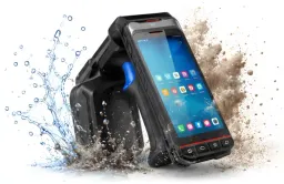 G2 UHF handheld RFID reader with high IP rating for durability