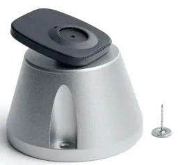 EAS magnetic tag remover unlatching hard tag pin mechanism at retail checkout counter