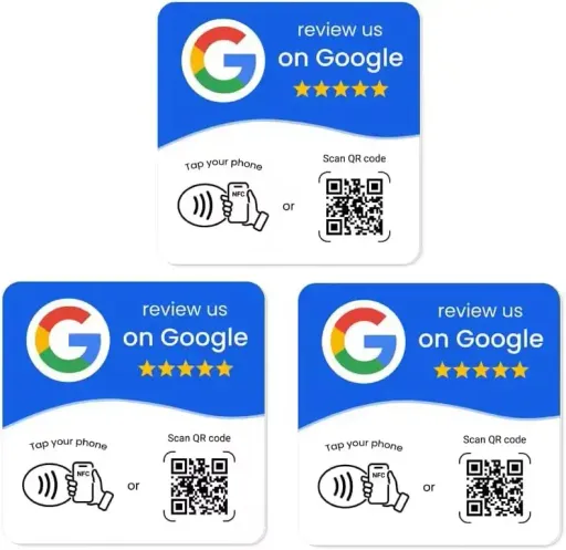 NFC & QR Code Acrylic Stand: Countertop Tap-to-Connect Overview thumbnail
