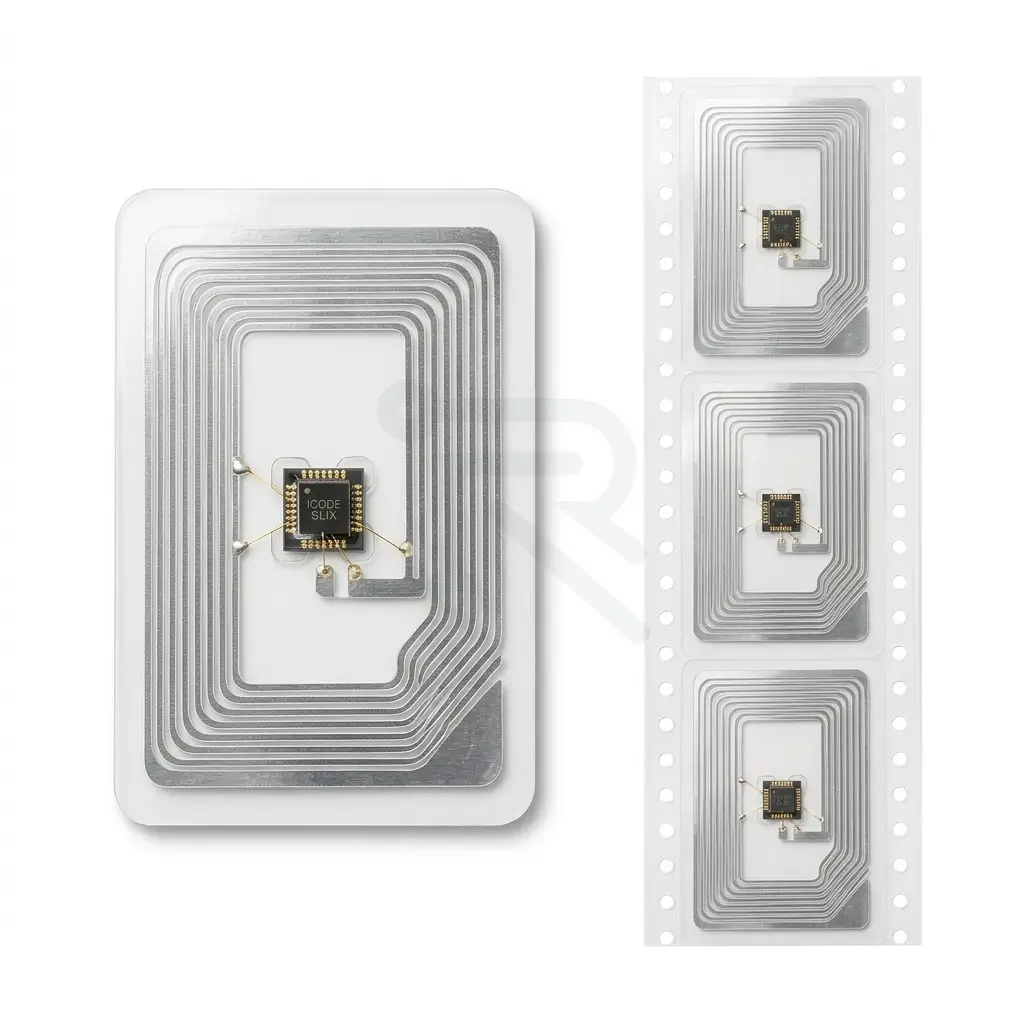 NXP ICode SLIX library RFID inlay for enhanced tracking