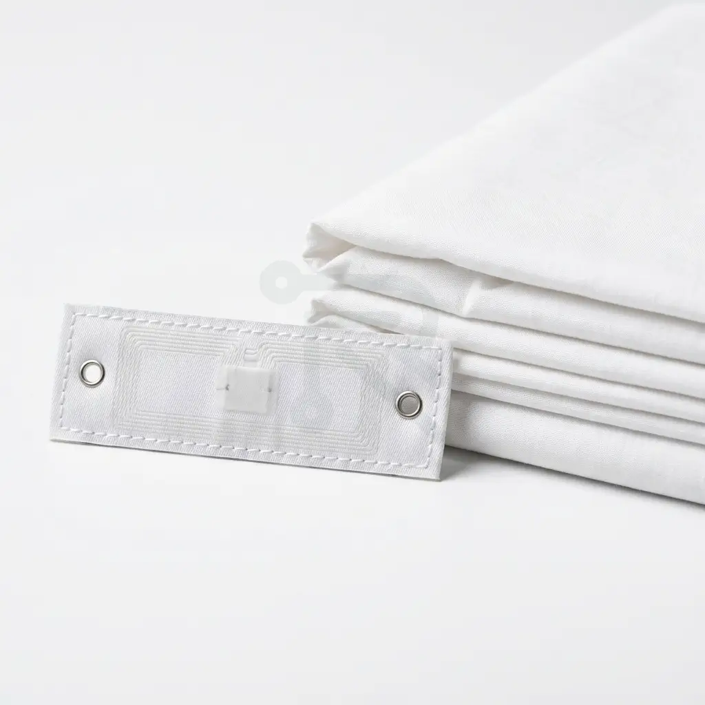 NXP U8 washable polyester laundry tag for RFID applications