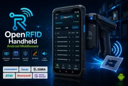Open RFID handheld device for Android middleware integration Open RFID handheld device for Android middleware integration