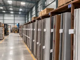 RFID ACP sheet in warehouse for aluminum composite panel tracking