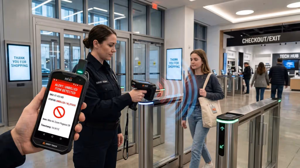 Exit Security & Unbilled Item Guard Scan